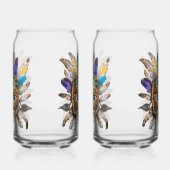 Mardi Gras Feather and Metal Mask ガラス缶 (右)