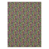 Mardi Gras Feather Pattern テーブルクロス (正面)