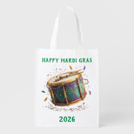 Mardi Gras Festive Drum エコバッグ