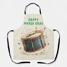 Mardi Gras Festive Drum エプロン
