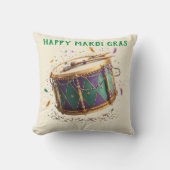 Mardi Gras Festive Drum クッション (正面)