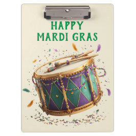 Mardi Gras Festive Drum クリップボード