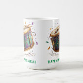 Mardi Gras Festive Drum コーヒーマグカップ (中央)