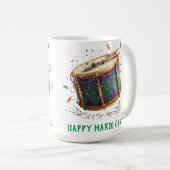 Mardi Gras Festive Drum コーヒーマグカップ (正面右)