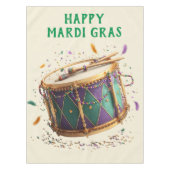 Mardi Gras Festive Drum テーブルクロス (正面)