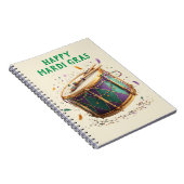 Mardi Gras Festive Drum ノートブック (右側)