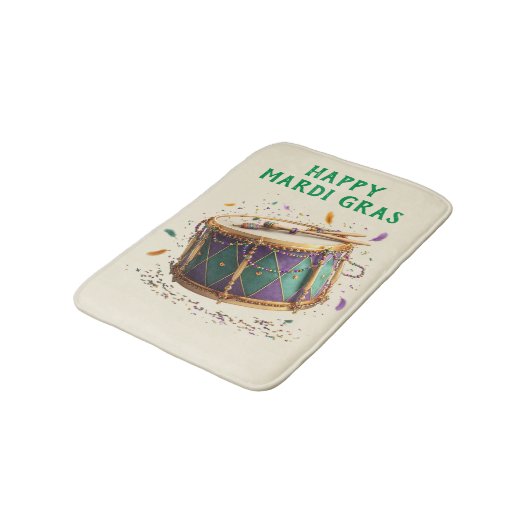 Mardi Gras Festive Drum バスマット (アングル)