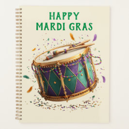 Mardi Gras Festive Drum プランナー手帳