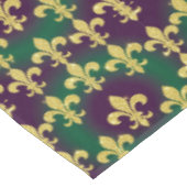 Mardi Gras Fleur De Lis テーブルクロス (アングル)