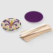 Mardi Gras fleur-de-lis  ハンドファン (組立なし)