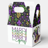 Mardi Gras Gable Favor Box フェイバーボックス (オープン)