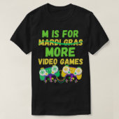 Mardi Gras Gamers Video Games Controller Son Kids  Tシャツ (デザイン正面)