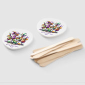 Mardi Gras     Hand Fan ハンドファン (組立なし)