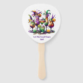 Mardi Gras     Hand Fan ハンドファン (裏面)