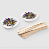 Mardi Gras     Hand Fan ハンドファン (組立なし)