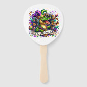 Mardi Gras     Hand Fan ハンドファン (裏面)