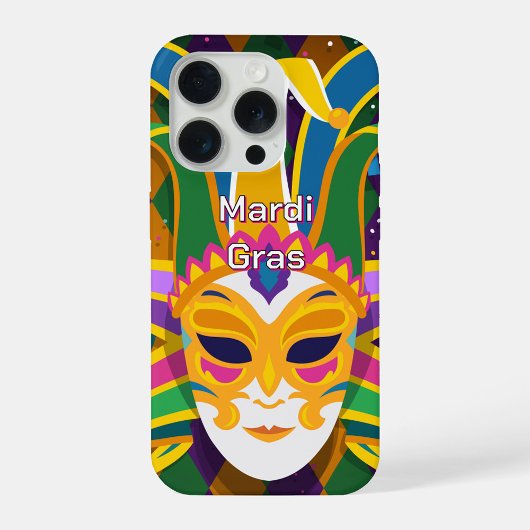 Mardi Gras Holiday Phone Case iPhoneケース