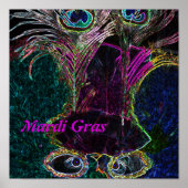 Mardi Gras in Color Print ポスター (正面)