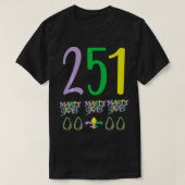 Mardi Gras in Mobile Alabama Tシャツ (デザイン正面)