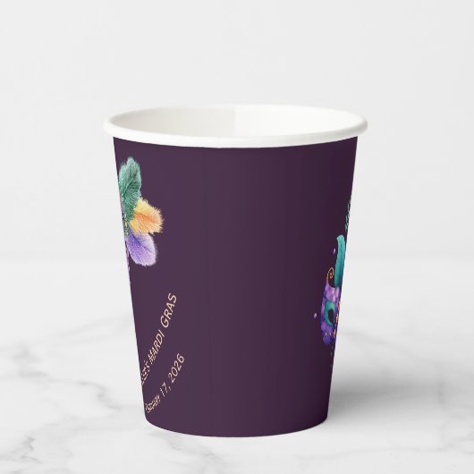 Mardi Gras Jazz Microphone Party Cups 紙コップ (左)