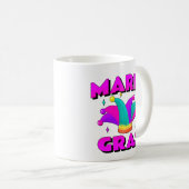 Mardi Gras Jester Hat Classic Mug コーヒーマグカップ (正面右)