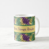 Mardi Gras Laissez Les Bon Temps Rouler コーヒーマグカップ (正面右)