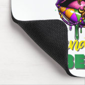 Mardi Gras Let The Shenanigans Begin Lips Kids Men マウスパッド (コーナー)