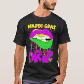 Mardi Gras lips Tシャツ (正面)