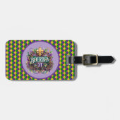 Mardi Gras Luggage Tag ラゲッジタグ (正面横)