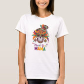 Mardi Gras Mama Carnival Vibes Tシャツ (正面)