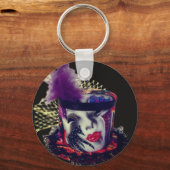 Mardi Gras Mask Colourful キーホルダー (裏面)