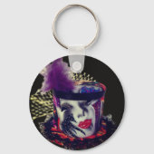 Mardi Gras Mask Colourful キーホルダー (裏面)