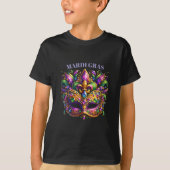 Mardi Gras Mask  Tシャツ (正面)