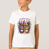 Mardi Gras Mask  Tシャツ (正面)