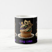 Mardi Gras Masked Cupcake Celebration コーヒーマグカップ (中央)