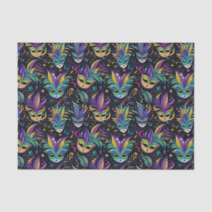 Mardi Gras Masksパターン 薄葉紙