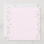 Mardi Gras Masque Diamonds Champagne Sweet 16   招待状 (裏面)