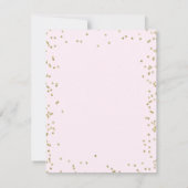 Mardi Gras Masque Diamonds Champagne Sweet 16   招待状 (裏面)