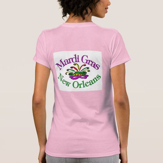 Mardi Gras New Orleans Tシャツ (裏面)