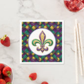 Mardi Gras Paper  スタンダードカクテルナプキン (インサイチュ)