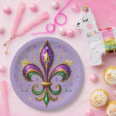 Mardi Gras Paper Plates ペーパープレート (パーティー)