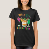 Mardi Gras Party Drinking Team Crawfish Carnival P Tシャツ (正面)
