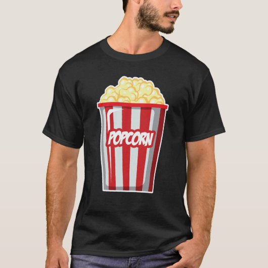 Mardi Gras popcorn costume Tシャツ (正面)