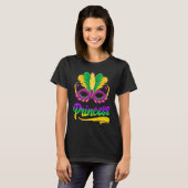 Mardi Gras Princess Mardi Gras Carnival Women Gir Tシャツ (正面フル)