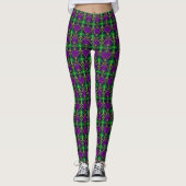 Mardi Gras Print レギンス (正面)