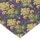 Mardi Gras Print ロングテーブルランナー (コーナー)