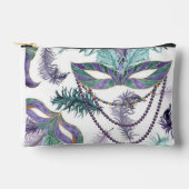 Mardi-Gras Print Cosmetic Bag アクセサリーポーチ (正面)