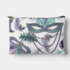Mardi-Gras Print Cosmetic Bag アクセサリーポーチ