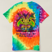 Mardi Gras Queen 3ビューノート下 Tシャツ (デザイン裏面)