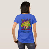 Mardi Gras Queen 3ビューノート下 Tシャツ (裏面フル)